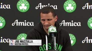 Joe Mazzulla coach of Celtics postgame interview 12 27 2024