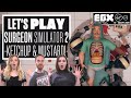 Let's Play Surgeon Simulator 2 gameplay - KETCHUP, MUSTARD AND MURDER! - EGX DIGITAL 2020