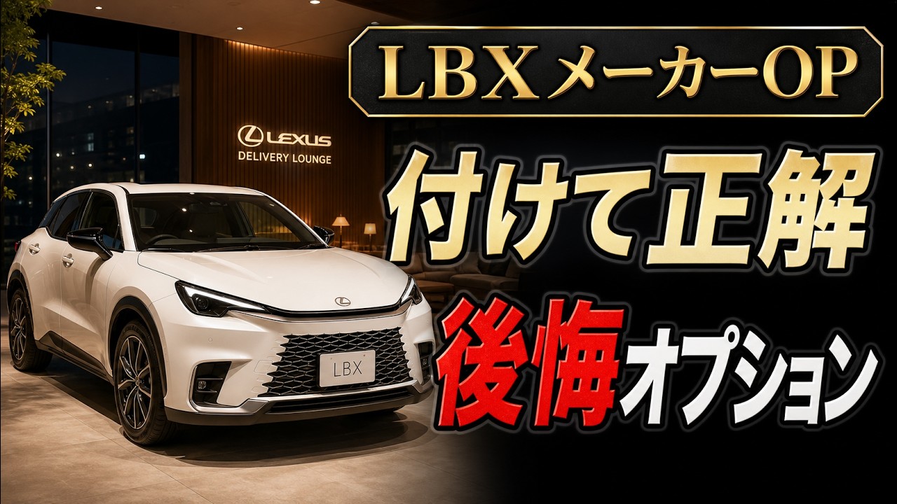 Lexus LBX Manufacturer Options: Which Options Were Right and Which
