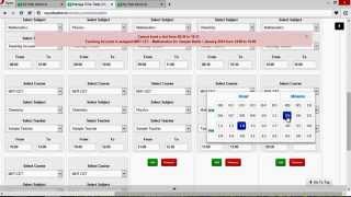 Celebrity Time Table Management : My Web Admin.In - Learning Management System Wealth
