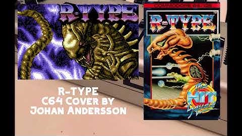 R-Type - C64 Cover by Johan Andersson