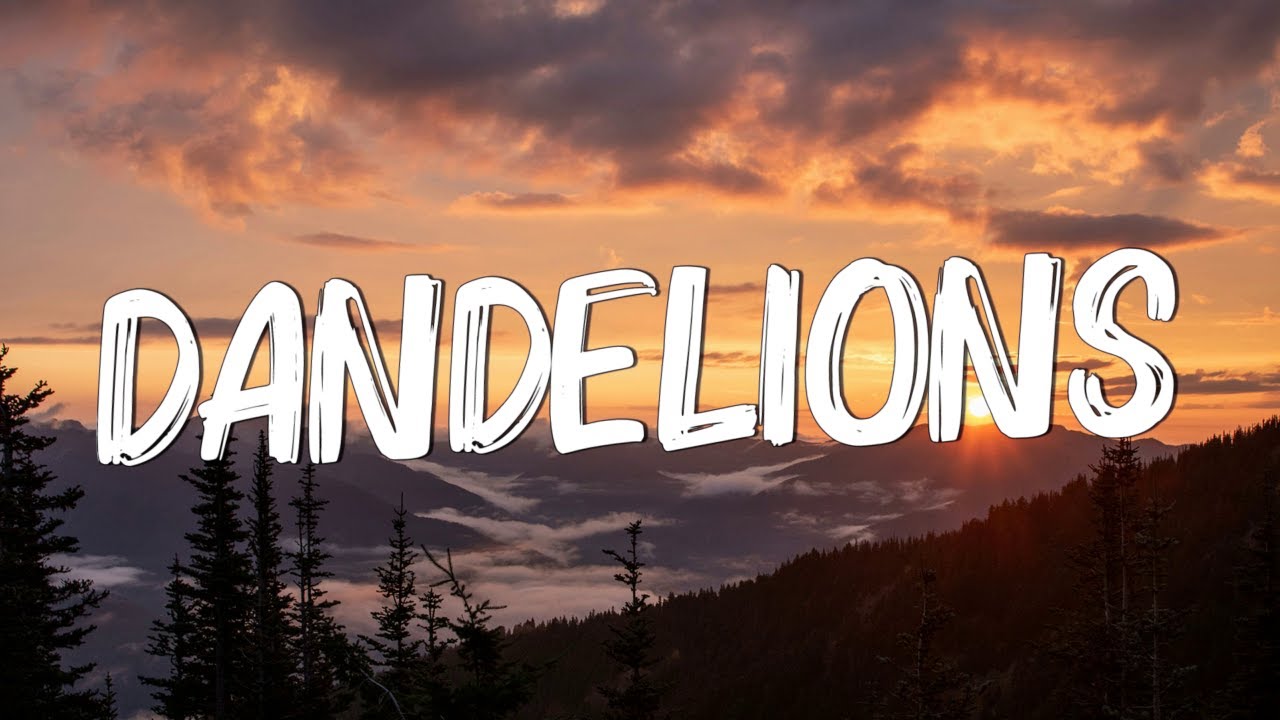 Dandelions - Ruth B. (Lyrics) || Shawn Mendes, Calvin Harris, Dua Lipa... (MixLyrics)