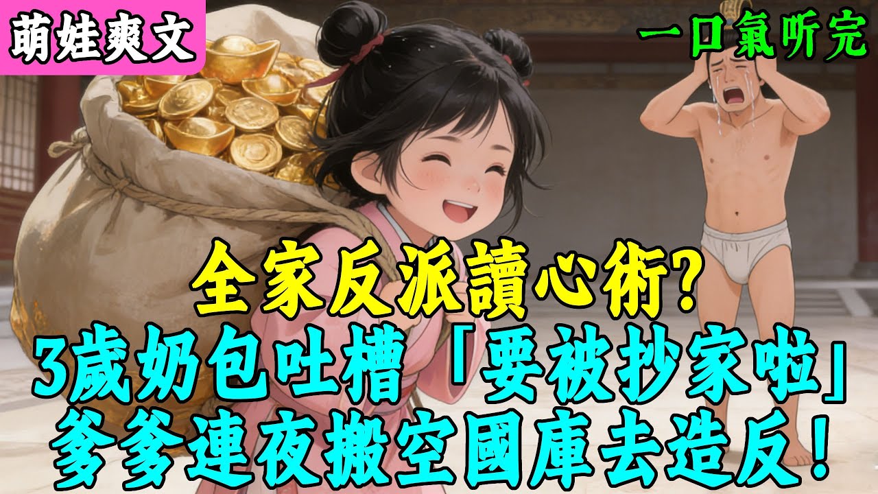 【完結】全家反派讀心術？3歲奶包心裡吐槽一句「要被抄家啦」，爹爹連夜搬空國庫去造反！