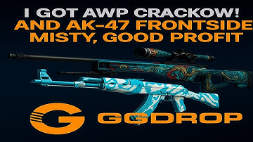 CS2 Case Opening | I Got AWP Crackow! and AK-47 Frontside Misty Skins, Good Profit at GGDrop