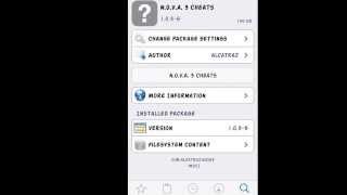 How to hack N.O.V.A 3 using cydia.(sorry about the mistakes I made)