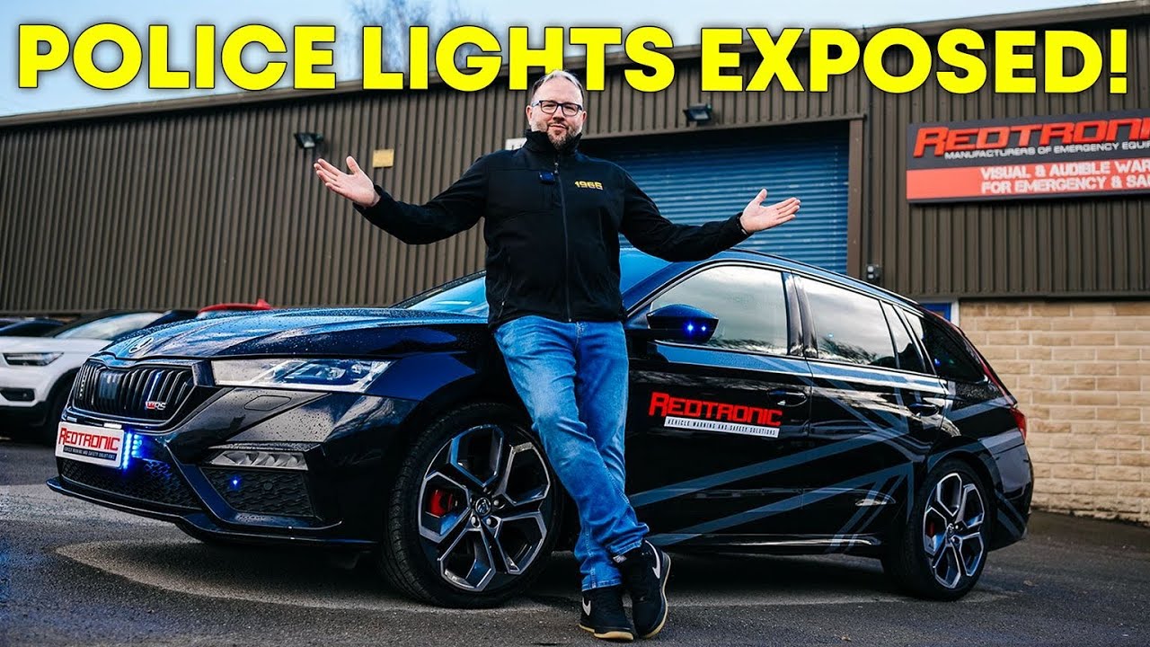 Inside the Secret World of Police Car Lights!