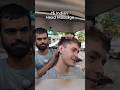 1$ Indian Head Massage 🇮🇳 #travel #barber #asmr