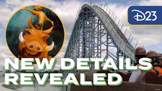 FIRST LOOK The Lion King Attraction Construction at Disneyland Adventure World