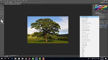 How to remove tree background in Photoshop । Tree Background removal  Bangla tutorial