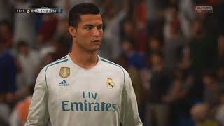 Cristiano ronaldo free kick vs psg | fifa 18 demo