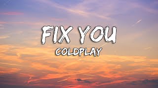 Video-Miniaturansicht von „Coldplay- Fix You (Lyrics)“