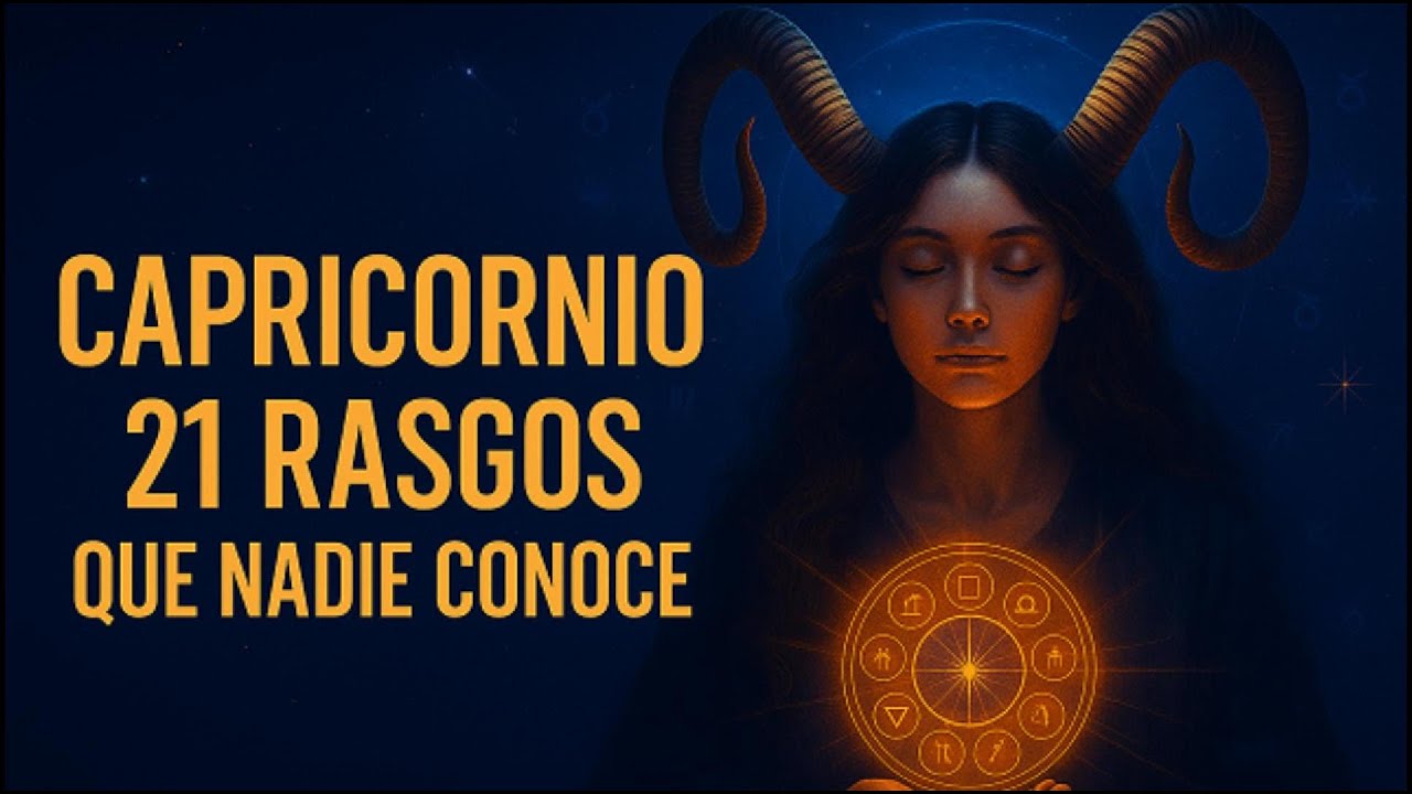 CAPRICORNIO — LOS 21 RASGOS MÁS SECRETOS DE TU PERSONALIDAD
