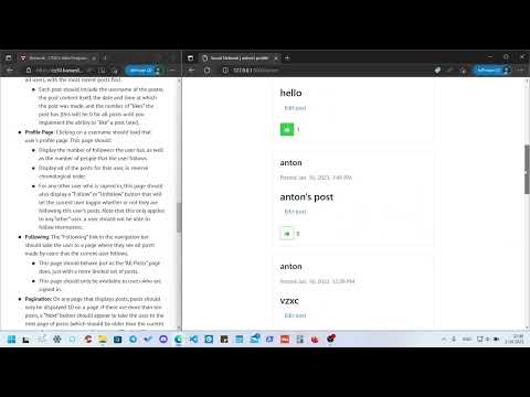 CS50 Web programming | Project 4