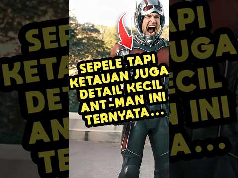 GAK ADA PENONTON ANT-MAN TAU, DETAIL INI TERNYATA MENIRU...  #SUMMEROFGOALS #FAKTAMENARIK