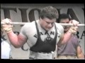 Ed coan 799 squat at 198 at 1985 hawaii record breakers