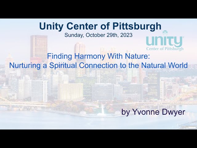 ICYMI: Finding Harmony With Nature