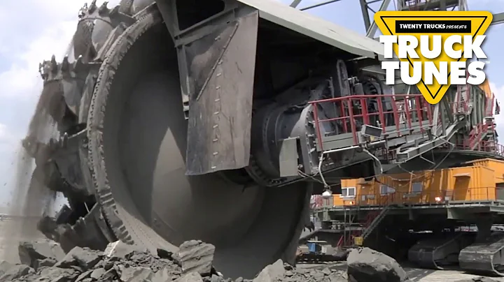 Bucket Wheel Excavator for Children | Truck Tunes for Kids | Twenty Trucks Channel - DayDayNews