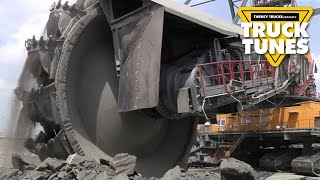 Bucket Wheel Excavator for Children | Truck Tunes for Kids | Twenty Trucks Channel