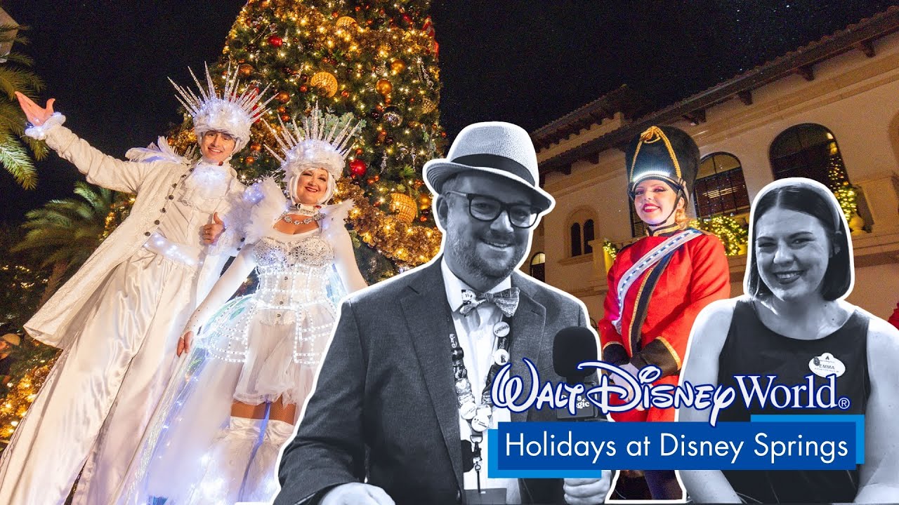 Holidays at Disney Springs | Walt Disney World Resort 2025 4K