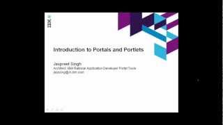 Introduction: Introduction to Portlets and Portals