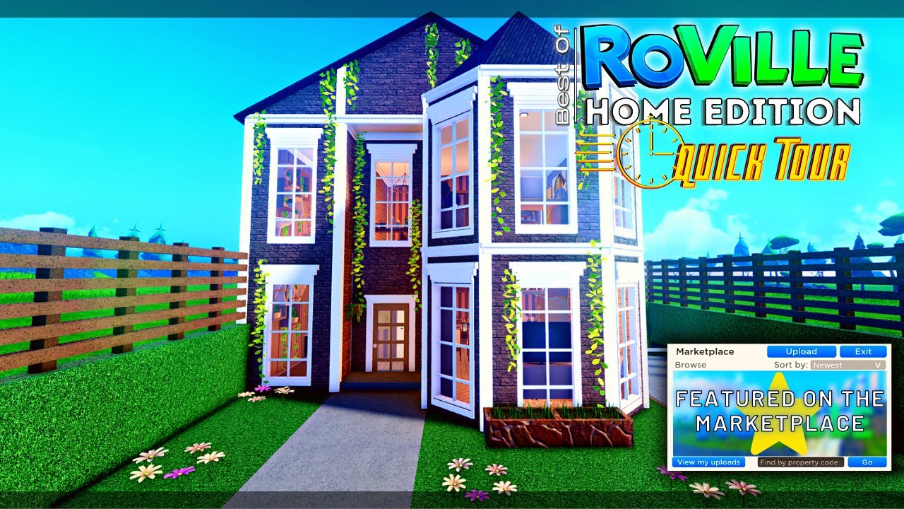 🏡⏩ Tiny Victorian House Best Of RoVille Home Edition With House