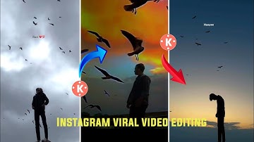 Instagram Real Video Editing || 🌑Sky Kinemaster Editing status video New Trending || videoEdit