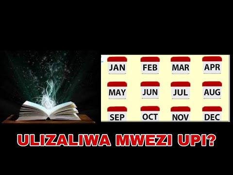 MWEZI ULIOZALIWA UNAELEZA NI KAZI GANI UNATAKIWA KUFANYA ILI UWE TAJIRI KULIKO WATU WENGINE