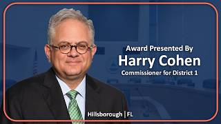 Commissioner Cohen presents the 2025 New Voice in Transportation Award