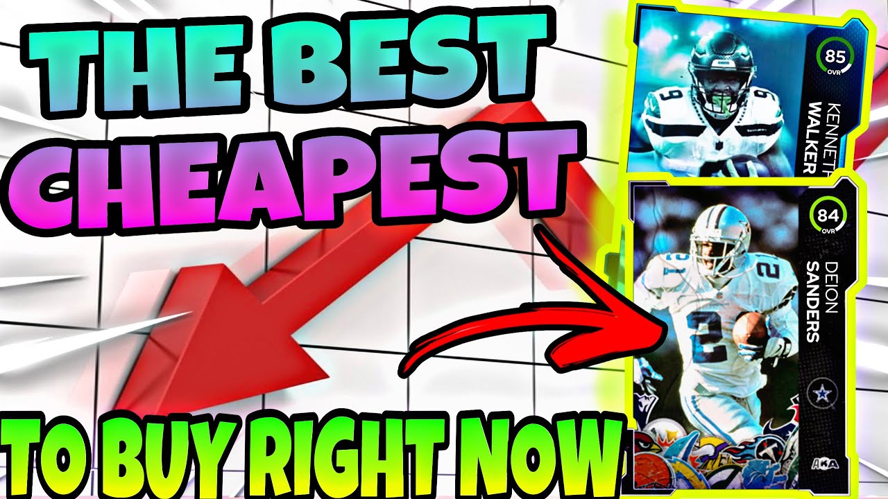 MADDEN 24 THE BEST CHEAPEST PLAYERS CARDS TO BUY RIGHT NOW BEST BUDGET
