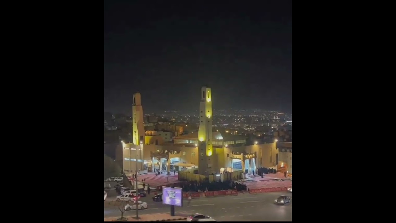 تلاوة عشائية ساحرة بصوت خالد الرياعي جامع الشبلان