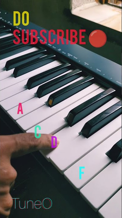 Saat samundar paar piano tutorial ||vishwatma||#youtubeshorts #pianotutorial #TuneO