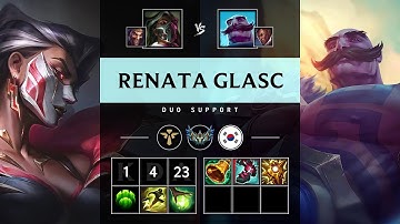 Renata Glasc Support vs Braum - KR Challenger Patch 25.12
