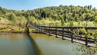 картинка: Село Егорьевское, река Суенга.  Маслянинский район НСО, Западная Сибирь