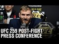 UFC 259: Post-fight Press Conference