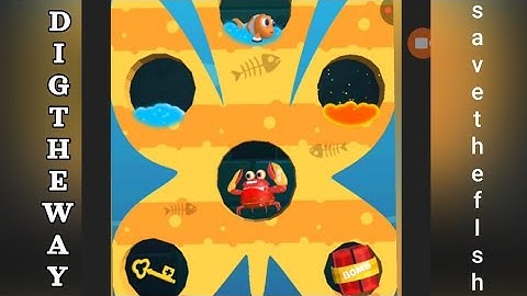 DIG THE WAY SAVE THE FISH GAME 827+859