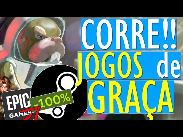 CORRE! JOGOS de GRAÇA PARA RESGATE GRÁTIS no PC (Epic), JOGO