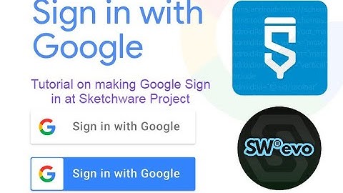 Tutorial on making Google Sign in at Sketchware Project - Part 1