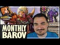 MY MONTHLY BAROV RUN! - Hearthstone Battlegrounds