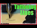 ✅TATTOOING LINES❗❗ HAVING PROBLEMS TATTOOING LINES ❓❓ (on fake skin)👀
