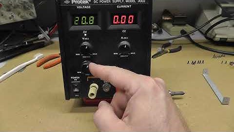 Bench Power Supply Test & Repair - Protek 3003 - Repair and Test