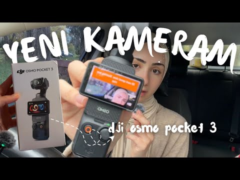 YENİ KAMERAM: dji osmo pocket 3 | iphone 17 ile karşılaştırma