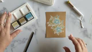 Make Your Dye Inks POP on Kraft Cardstock!