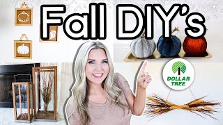10 Fall Dollar Tree DIYs...That You Will Actually USE!!! (Perfect For Beginners)