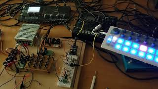 VCO on a breadboard