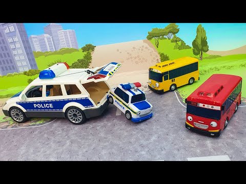 Мультики с игрушками Плеймобил Тайо - Звери под защитой! Новые мультфильми для самых маленьких