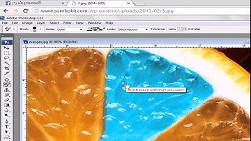 Change Orange  Color By Photoshop CS3