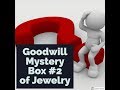 Goodwill 22lb Mystery Box #2 of Jewelry SILVER Unjarring Unboxing Unpacking