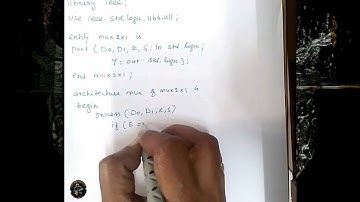 VHDL PROGRAM FOR 2X1 MUX,USING IF STATEMENT