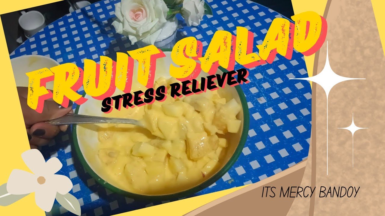 Masarap na dessert pangtanggal ng stress 