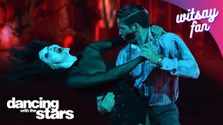 Amanda Kloots and Alan Bersten Halloween Argentine Tango (Week 6) | Dancing With The Stars